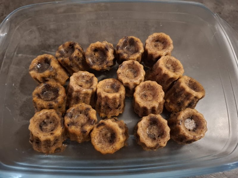 Cliquez pour zoomer ! Bouchées noix de pécan, chocolat et sirop d’érable Thermomix par 🍲🥘🥧