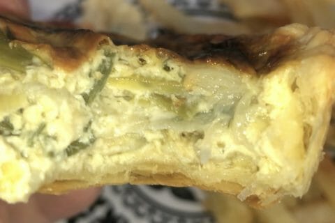 Cliquez pour zoomer ! Tarte aux poireaux au Thermomix