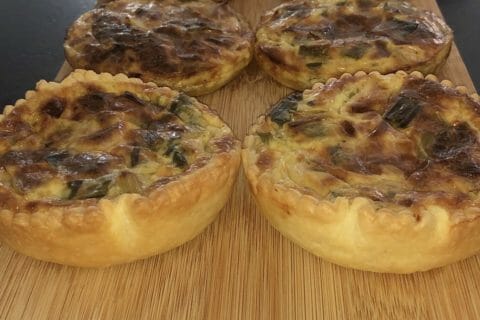 Cliquez pour zoomer ! Tarte aux poireaux au Thermomix