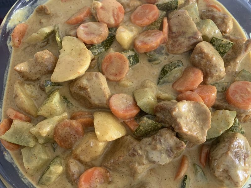 Cliquez pour zoomer ! Sauté de porc au curry Thermomix par laurence_d_