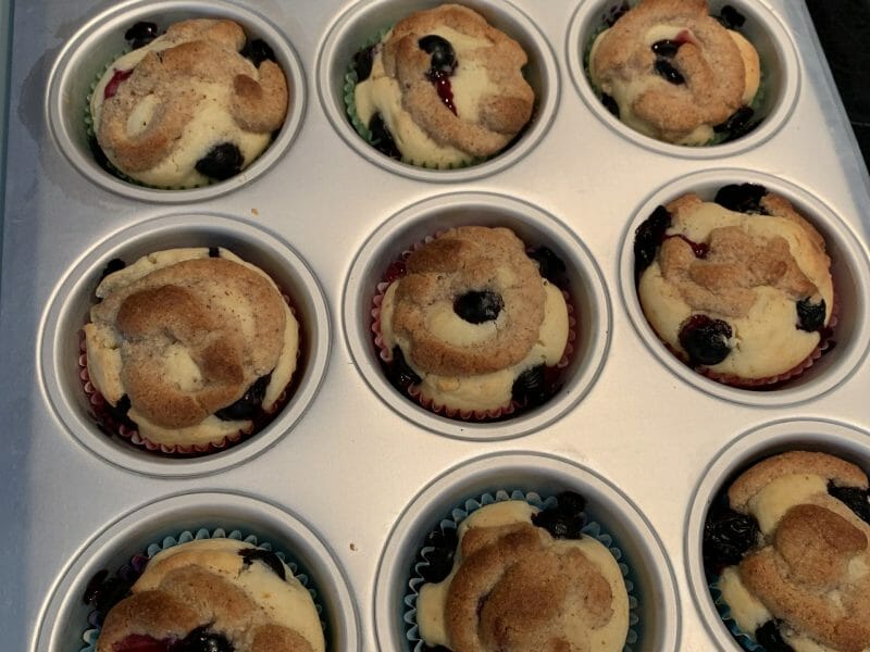 Cliquez pour zoomer ! Muffins aux myrtilles Thermomix par laurence_d_