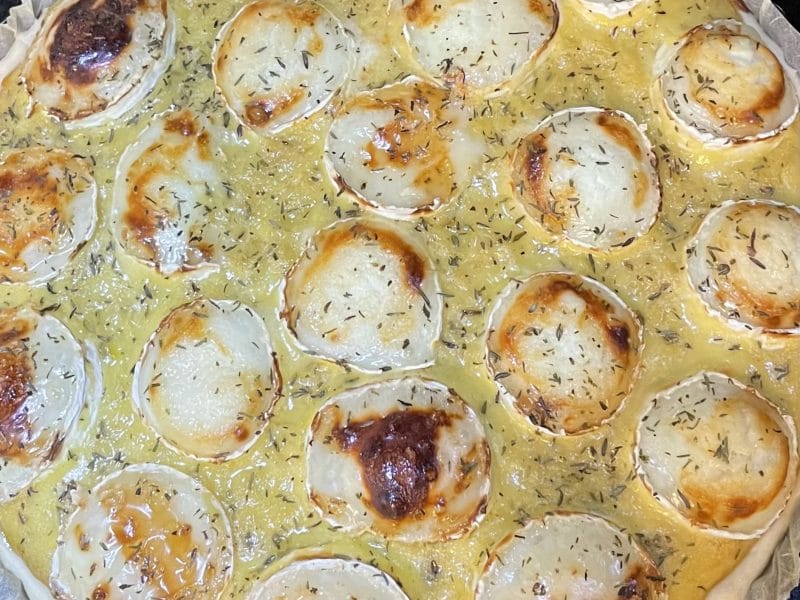 Cliquez pour zoomer ! Quiche oignons, chèvre et miel Thermomix par 🍀nanou050885🍀