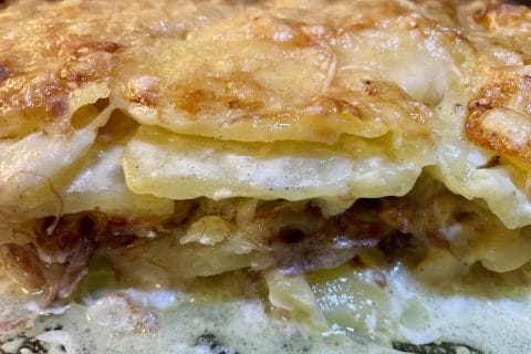 Cliquez pour zoomer ! Gratin dauphinois au confit de canard Thermomix par 🍀nanou050885🍀