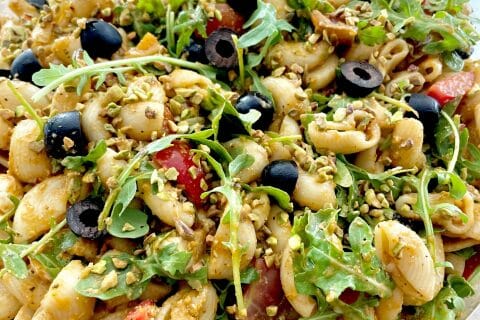 Cliquez pour zoomer ! Salade de pâtes méditerranéenne Thermomix par 🍀nanou050885🍀