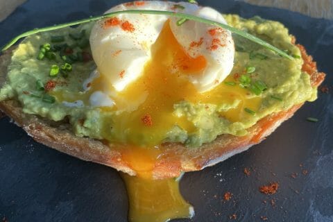 Cliquez pour zoomer ! Tartine avocat et oeuf mollet Thermomix par 🍀nanou050885🍀