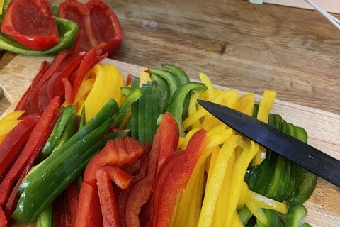 Cliquez pour zoomer ! Poivrons à l’aigre-douce Thermomix par 🍀nanou050885🍀