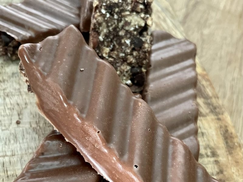 Cliquez pour zoomer ! Barres de céréales à l’avoine, noisettes, banane et chocolat Thermomix par 🍀nanou050885🍀