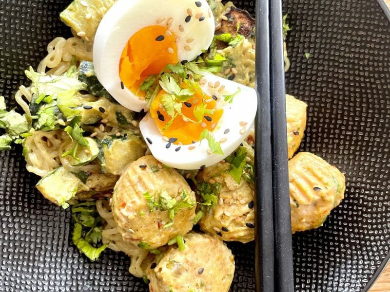 Cliquez pour zoomer ! Boulettes de poulet Thaï Thermomix par 🍀nanou050885🍀