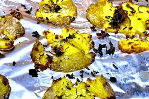 Cliquez pour zoomer ! Smashed potatoes Thermomix par 🍀nanou050885🍀
