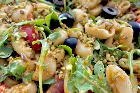 Cliquez pour zoomer ! Salade de pâtes méditerranéenne Thermomix par 🍀nanou050885🍀