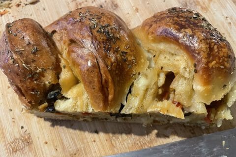 Cliquez pour zoomer ! Brioche salée jambon fromage Thermomix par 🍀nanou050885🍀
