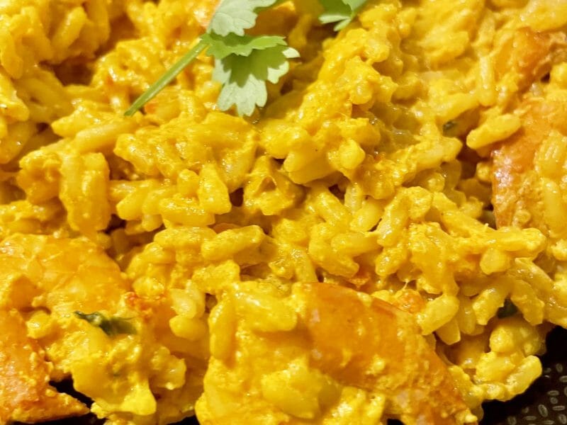 Cliquez pour zoomer ! Curry de crevettes au lait de coco Thermomix par 🍀nanou050885🍀