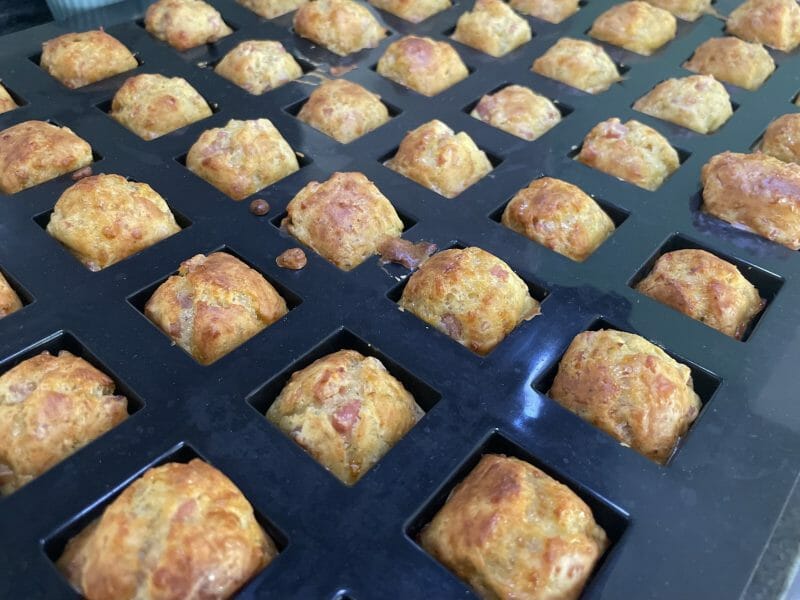 Cliquez pour zoomer ! Mini muffins au comté et aux lardons Thermomix par 🍀nanou050885🍀
