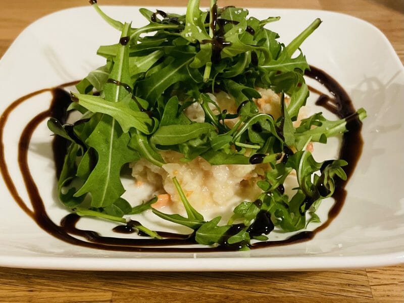 Risotto poireaux et saumon fumé au Thermomix - Cookomix