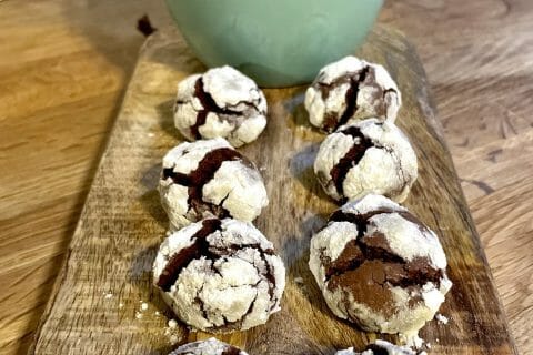 Cliquez pour zoomer ! Craquelés au chocolat Thermomix par 🍀nanou050885🍀