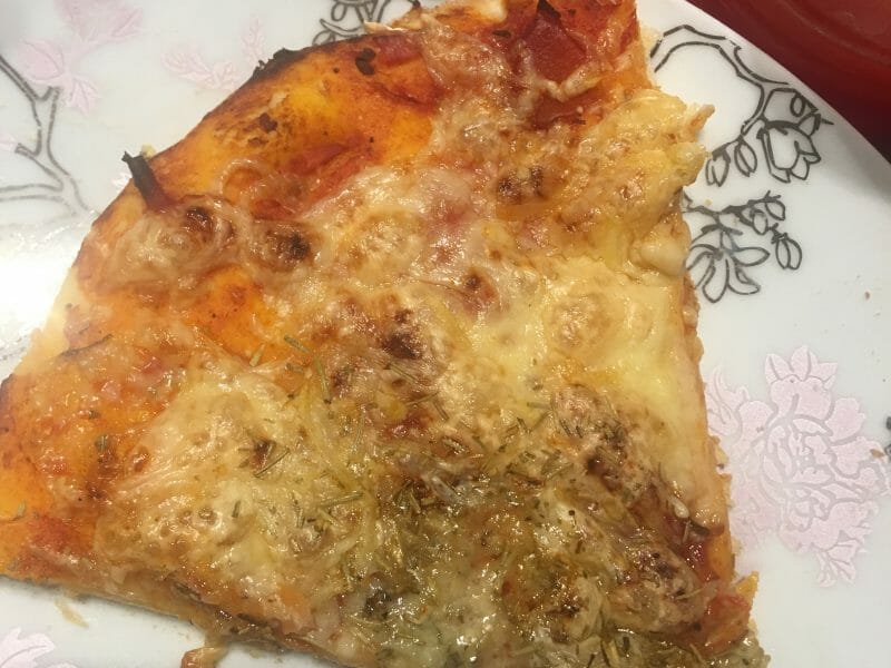 Cliquez pour zoomer ! Pizza 4 fromages Thermomix par Salma Zaz