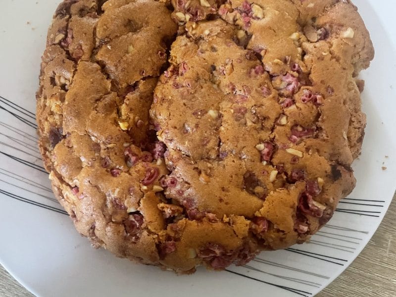 Cliquez pour zoomer ! Gateau lyonnais aux poires et pralines roses Thermomix par lisaberthe