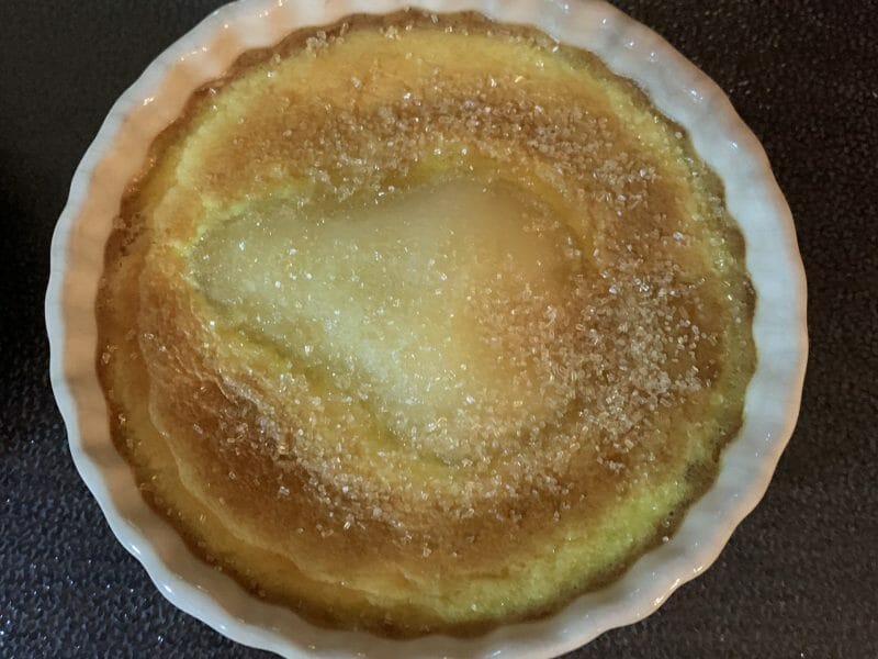 Cliquez pour zoomer ! Petits flans à la poire Thermomix par AstrideC