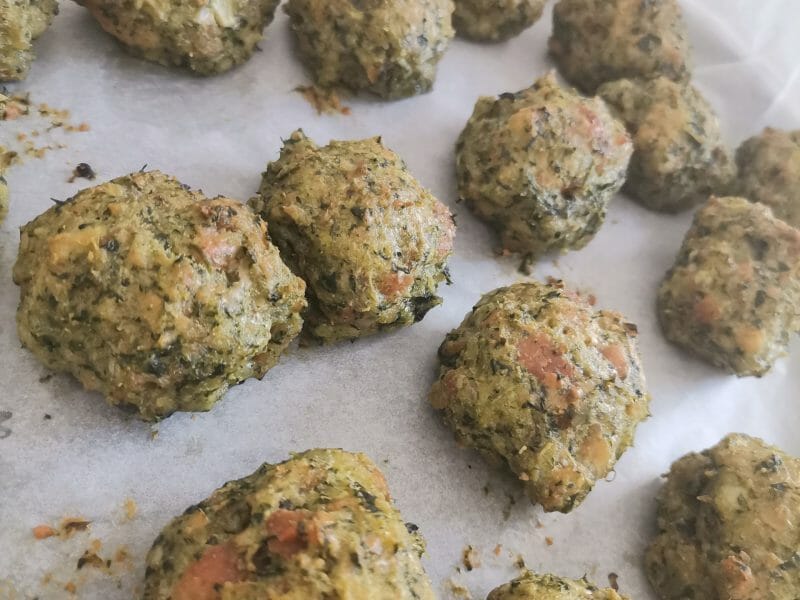 Cliquez pour zoomer ! Boulettes d’épinards et parmesan Thermomix par cel_61