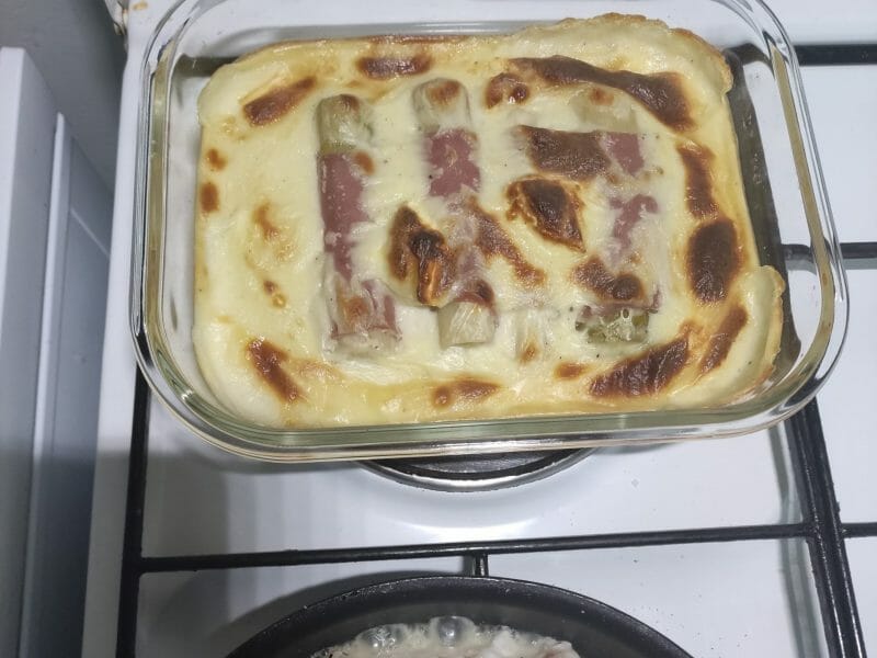 Cliquez pour zoomer ! Gratin de poireau au jambon Thermomix par nadia_258