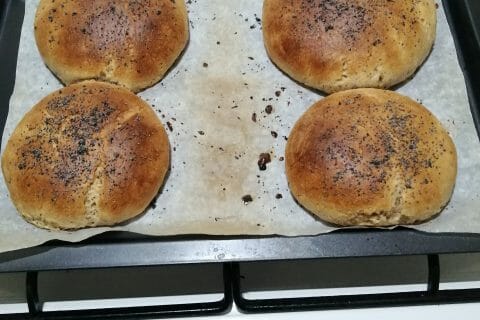 Cliquez pour zoomer ! Pains hamburger Thermomix par nadia_258