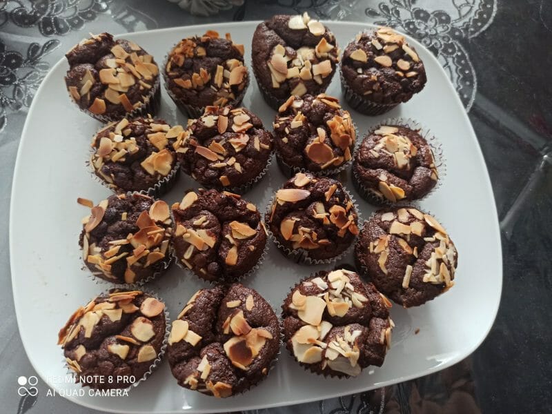 Muffins au chocolat façon Starbucks au Thermomix Cookomix