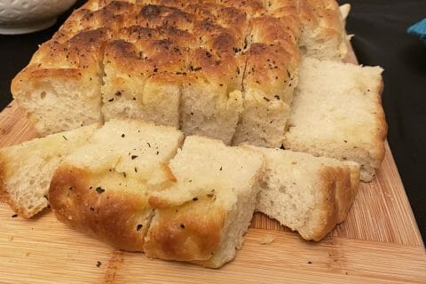 Cliquez pour zoomer ! Focaccia Thermomix par marine_2401