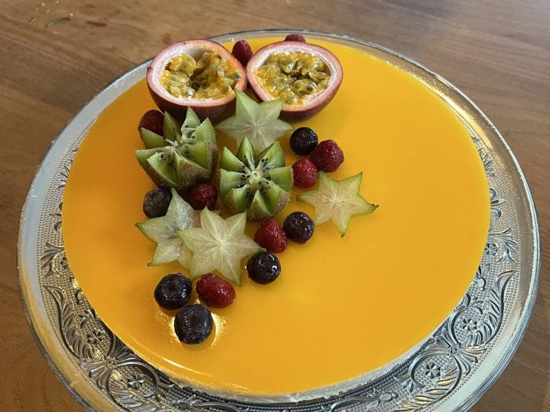 Cliquez pour zoomer ! Bavarois aux fruits de la passion Thermomix par Ella