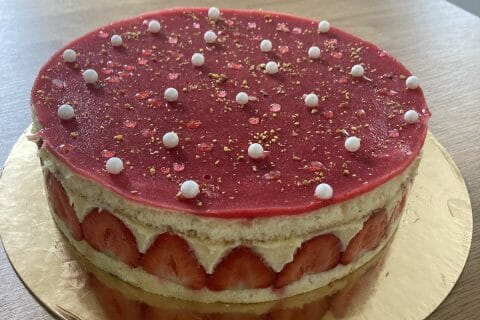 Cliquez pour zoomer ! Fraisier Thermomix par Wizz
