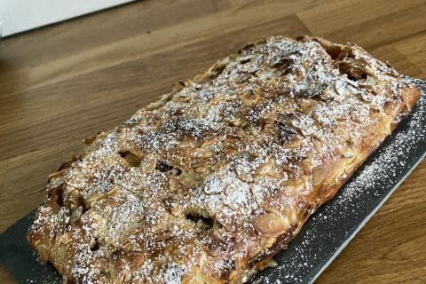 Cliquez pour zoomer ! Apfelstrudel – Strudel aux pommes Thermomix par Wizz
