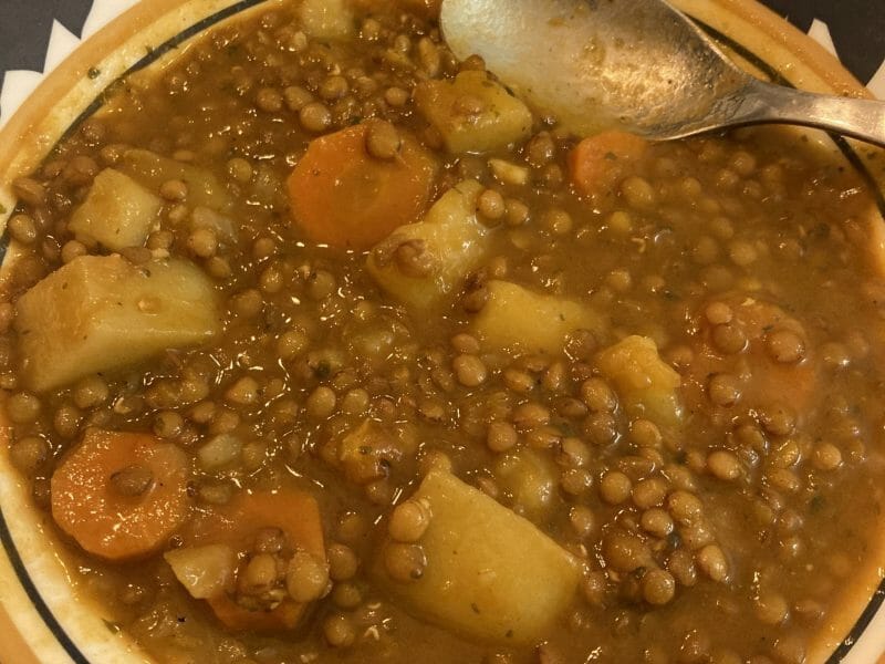 Cliquez pour zoomer ! Soupe de lentilles – 3dess Thermomix par Wizz