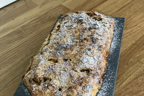 Cliquez pour zoomer ! Apfelstrudel – Strudel aux pommes Thermomix par Wizz