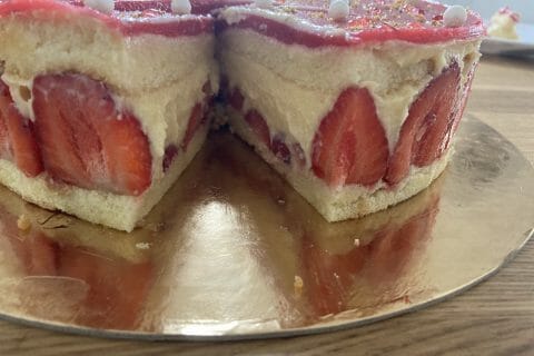 Cliquez pour zoomer ! Fraisier Thermomix par Wizz