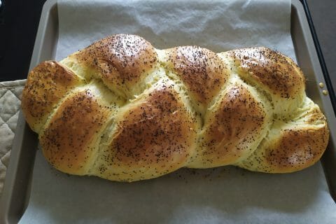 Cliquez pour zoomer ! Hallah – Pain brioché juif Thermomix par bichonne