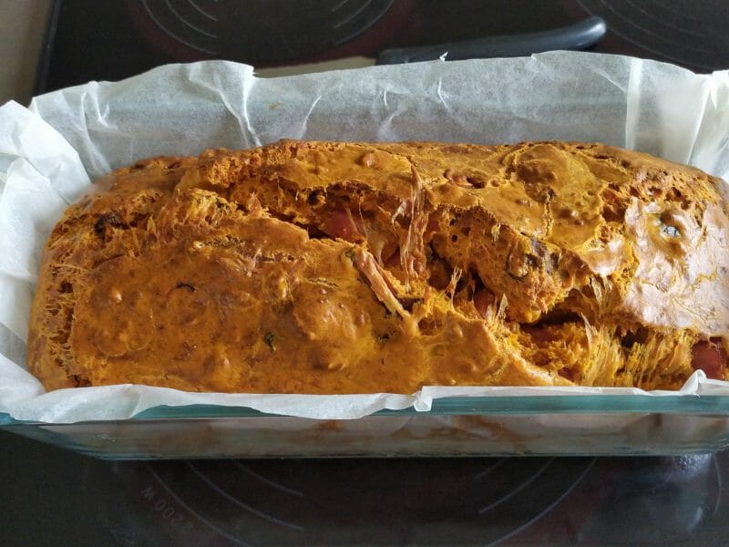 Cliquez pour zoomer ! Cake saveur pizza Thermomix par bichonne