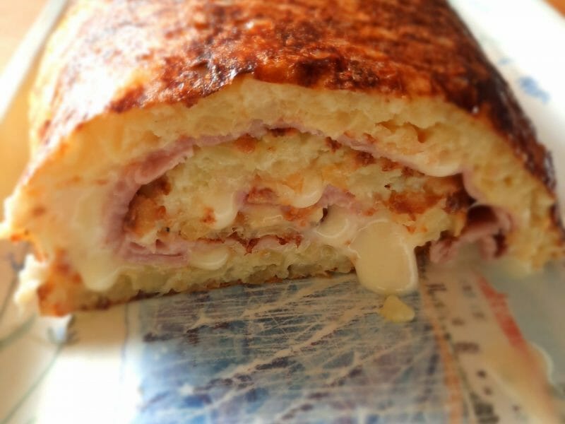Roulé de pommes de terre, jambon et reblochon au Thermomix - Cookomix
