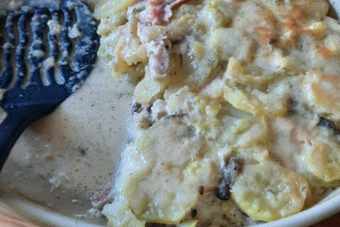 Cliquez pour zoomer ! Gratin aux deux saumons Thermomix par nono20290