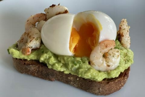 Cliquez pour zoomer ! Tartine avocat et oeuf mollet Thermomix par justacy
