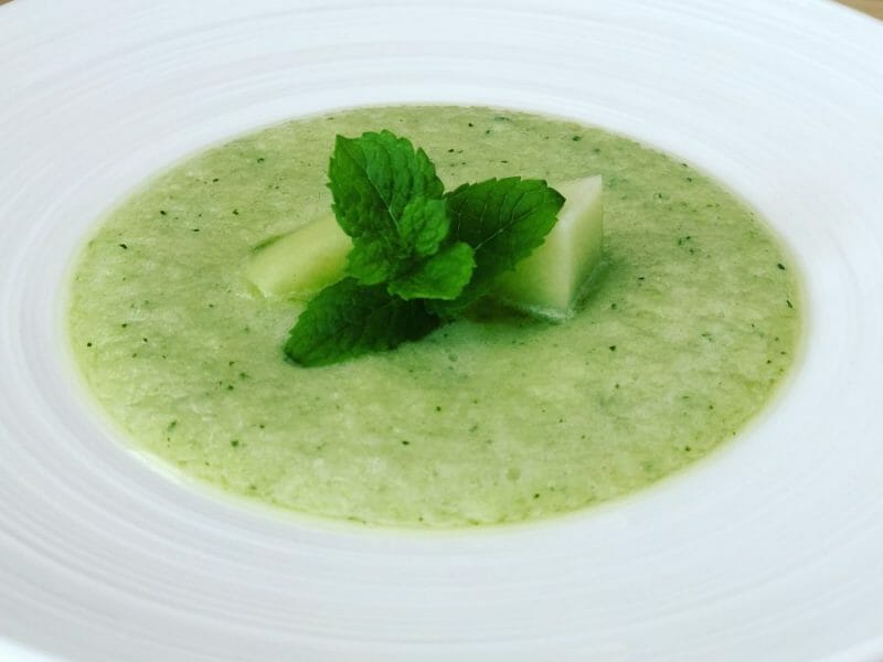 Cliquez pour zoomer ! Soupe de melon Thermomix par justacy