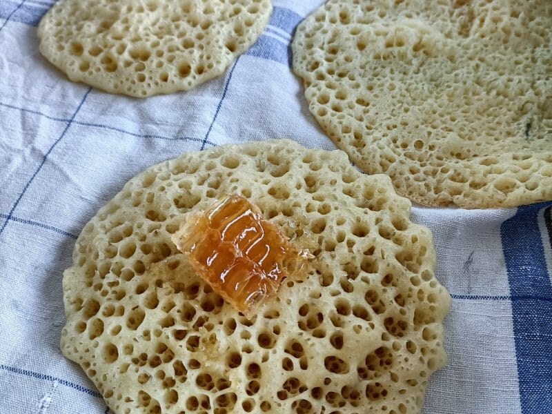 Cliquez pour zoomer ! Baghrir – Crêpes mille trous Thermomix par cyliamattel12