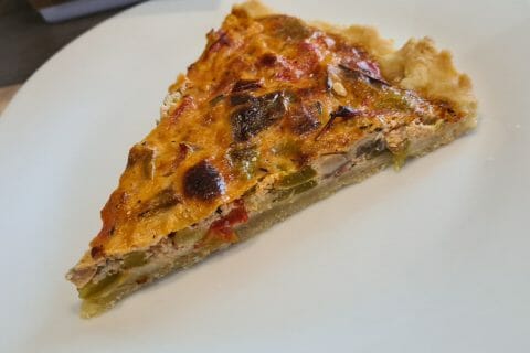 Cliquez pour zoomer ! Tarte salée aux légumes d’été Thermomix par audrey30130