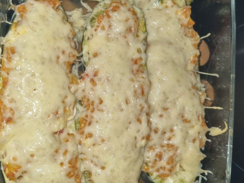 Cliquez pour zoomer ! Courgettes farcies au thon Thermomix par angelle99