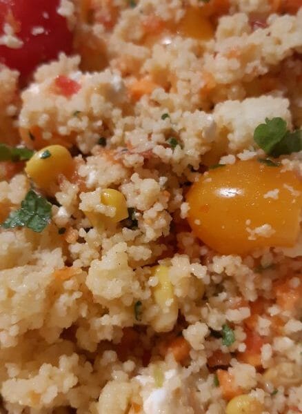 Cliquez pour zoomer ! Salade de couscous façon taboulé Thermomix par KariCook
