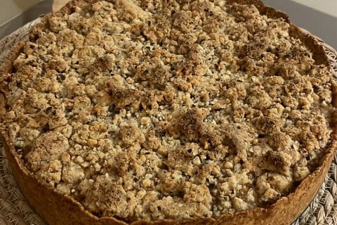 Cliquez pour zoomer ! Tarte aux pommes façon crumble Thermomix par fatima_135