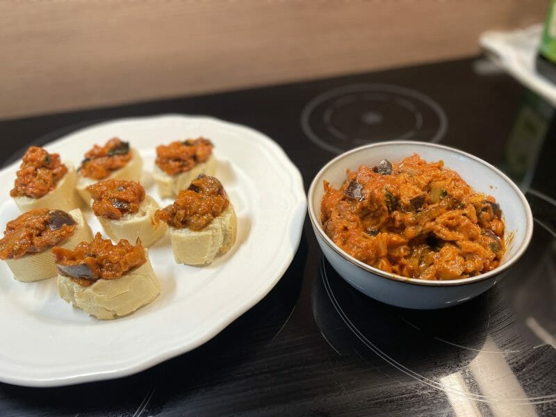 Cliquez pour zoomer ! Tartinade d’aubergines et tomates Thermomix par elodie_1072