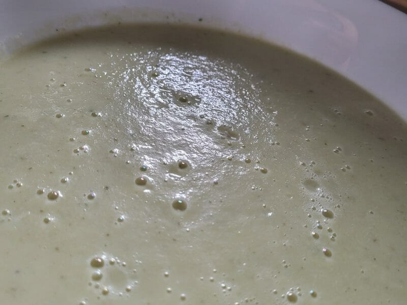 Cliquez pour zoomer ! Soupe froide courgette et concombre Thermomix par emecln