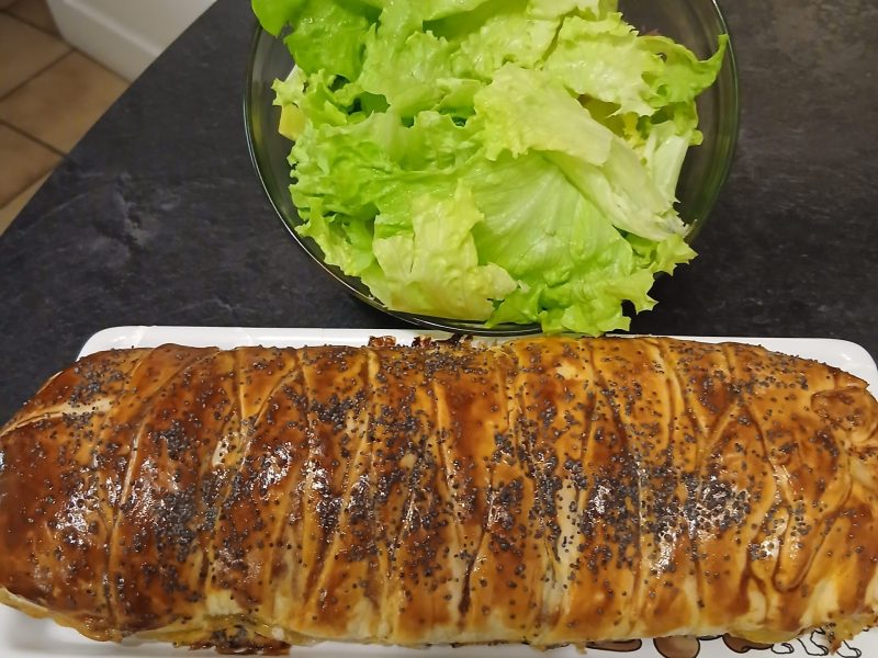 Cliquez pour zoomer ! Feuilleté saumon et poireaux Thermomix par sylvie_608