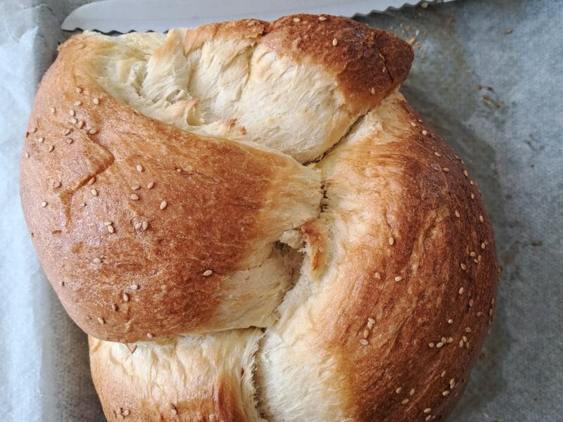 Cliquez pour zoomer ! Hallah – Pain brioché juif Thermomix par Fofy