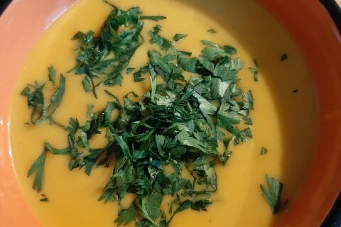 Cliquez pour zoomer ! Potage coco butternut au garam masala Thermomix par Fofy