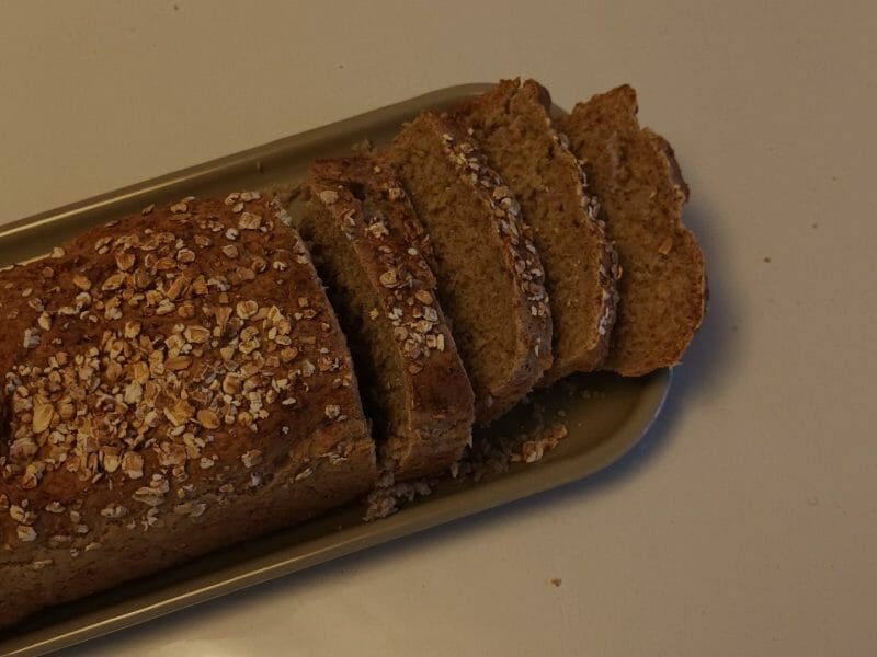 Cliquez pour zoomer ! Pain aux flocons d’avoine et au miel Thermomix par jedi